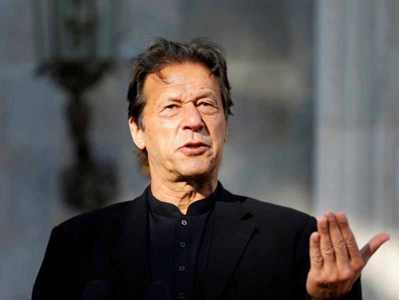 رئيس الوزراء الباكستانى السابق عمران خان
