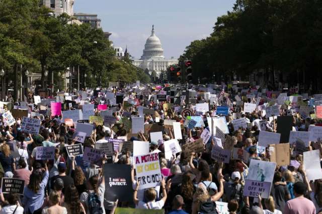 مظاهرات حق الإجهاض