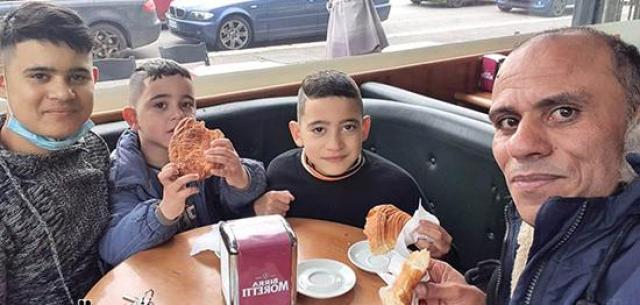 محمد وأطفاله