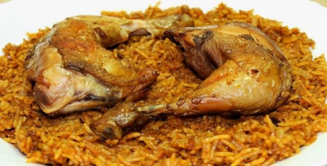 الكبسة بالفراخ