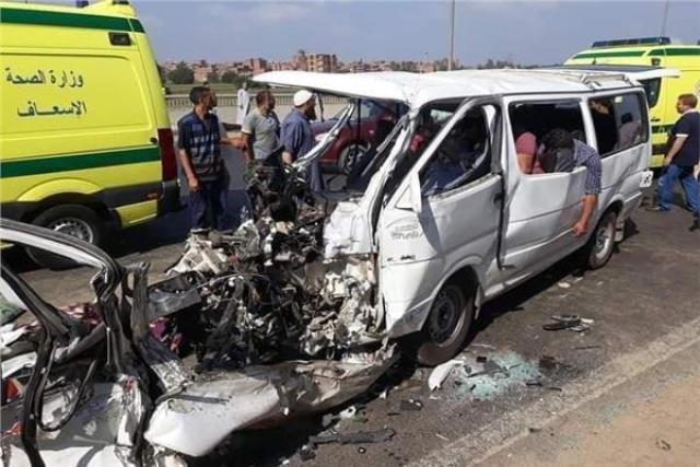 حادث تصادم فى كفر الشيخ