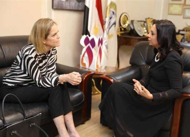 مايا مرسي سفيرة النرويج بالقاهرة