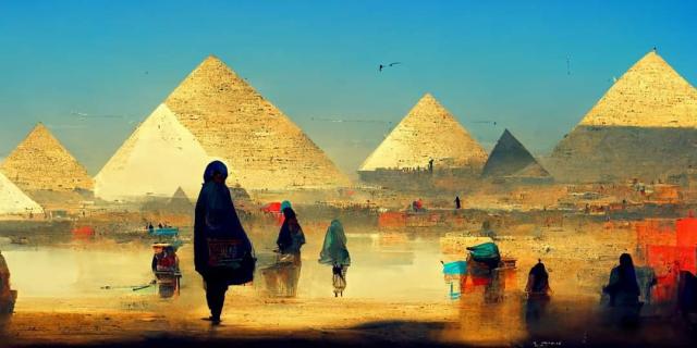 الذكاء الاصطناعي يكشف مستقبل مصر.. صور خيالية