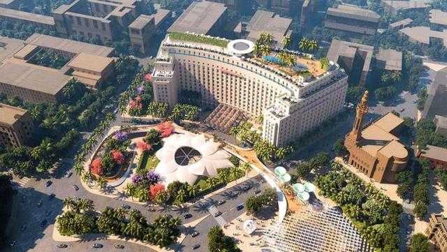 تحالف أمريكي إماراتي.. توقيع عقود تحويل مجمع التحرير لمبنى فندقي