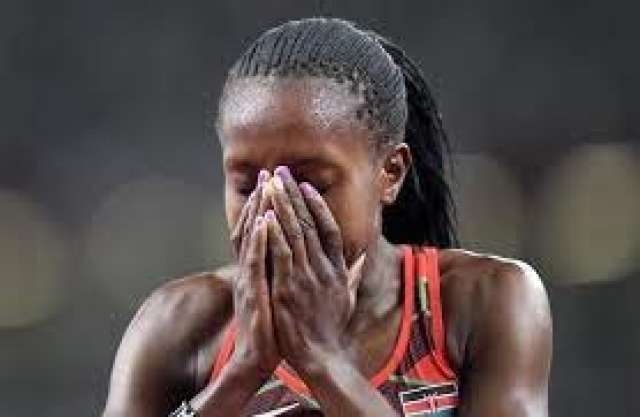  البطلة الأولمبية الكينية فيث كيبيجون