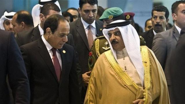 الرئيس السيسي-ملك البحرين 