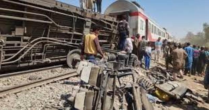  حادث تصادم قطارين