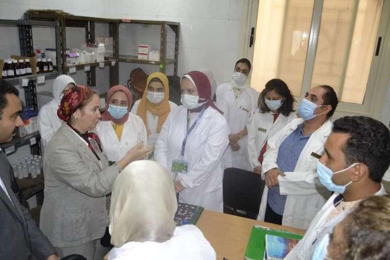 تفقد وحدة طب الأسرة بقرية أبيس