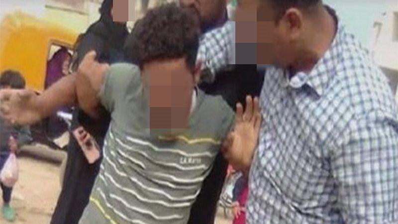 اعتداء شاب على خطيبته