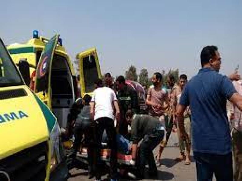 حادث تصادم بطريق القاهرة الفيوم