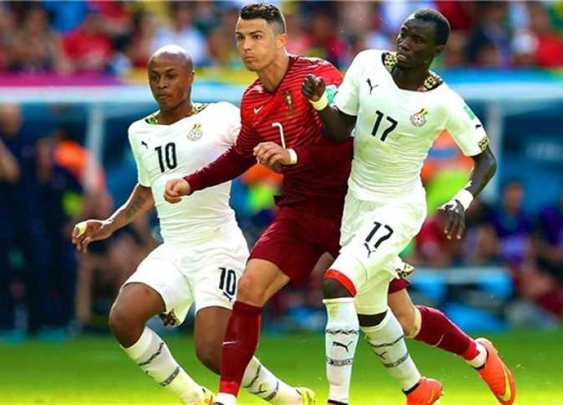 مباراة البرتغال ضد غانا 
