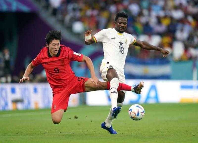 كأس العالم 2022.. منتخب غانا يهزم كوريا الجنوبية بثلاثية فى مباراة تاريخية