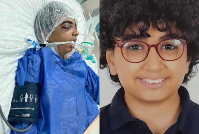 والدة الطفل ”يوسف“ ضحية الدهس لـ«أنا حوا»: دعواتكم 48 ساعة فاصلة في حياته
