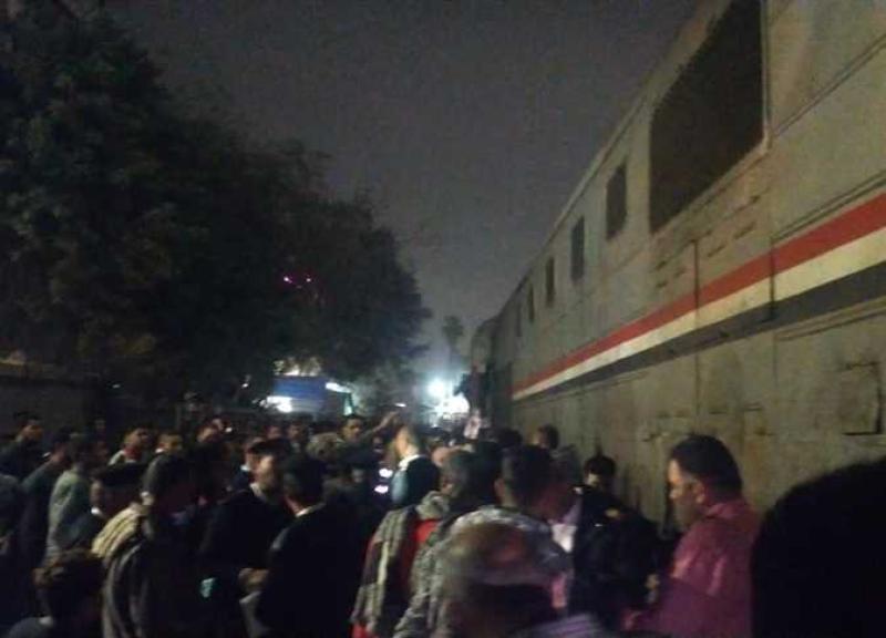 ضحايا حادث قطار قليوب