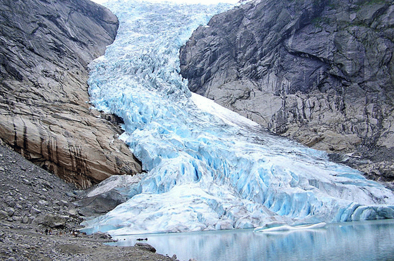 الأنهار الجليدية