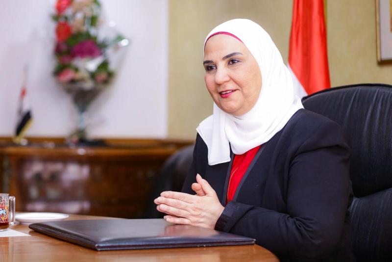 وزيرة التضامن الدكتوره نيفين القباج 