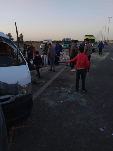 حادث على طريق الإسماعيلية