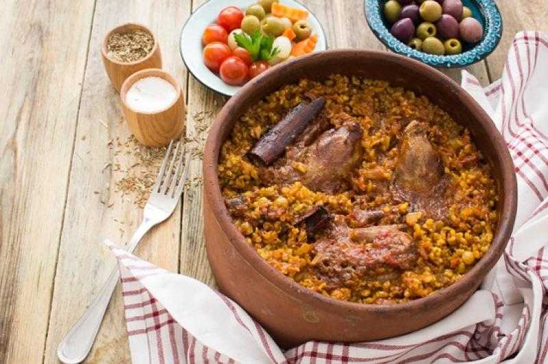 أحلى من الجاهز.. طريقة عمل طاجن الأرز المعمر بالحمام من ”انا حوا”