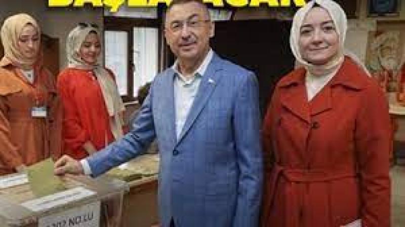 نائب الرئيس التركي وزوجته