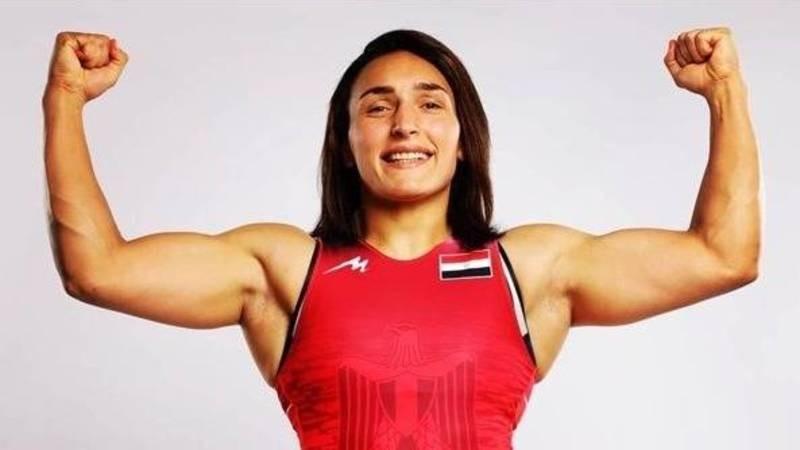 البطلة سمر حمزة تواصل صدارة التصنيف العالمى للمصارعة