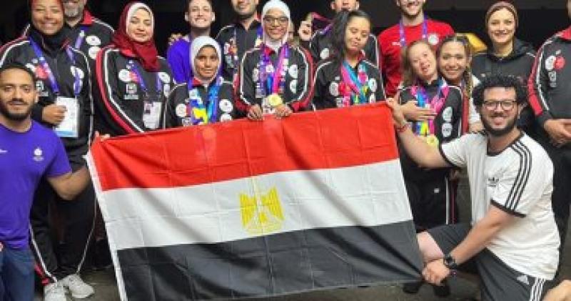 البعثة المصرية في الأولمبياد الخاص
