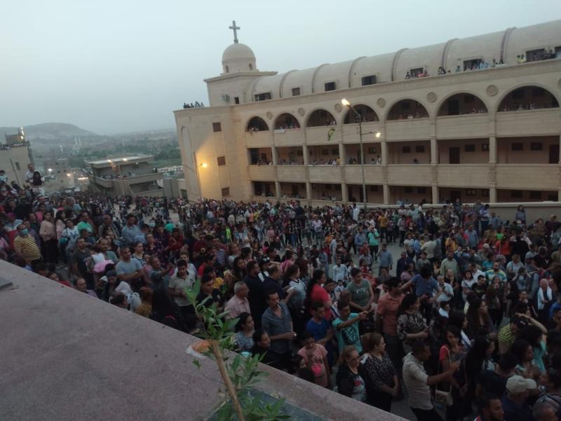 دير السيدة العذراء بجبل درنكة بأسيوط