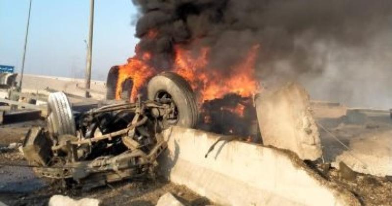 احتراق سيارة