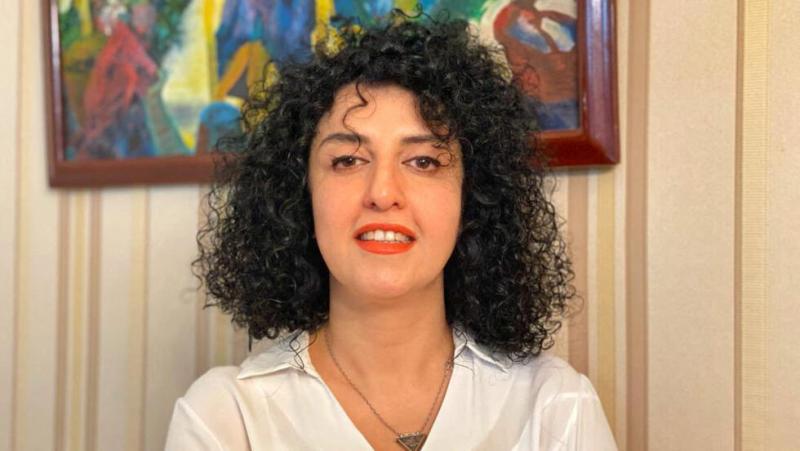 الناشطة الحقوقية المسجونة نرجس محمدي