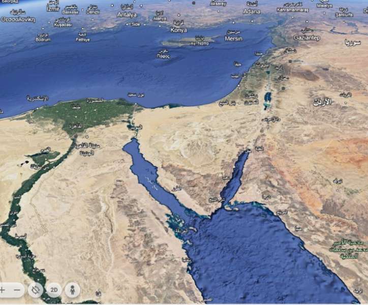 أول رد من جوجل على مزاعم حذف سيناء من الخريطة