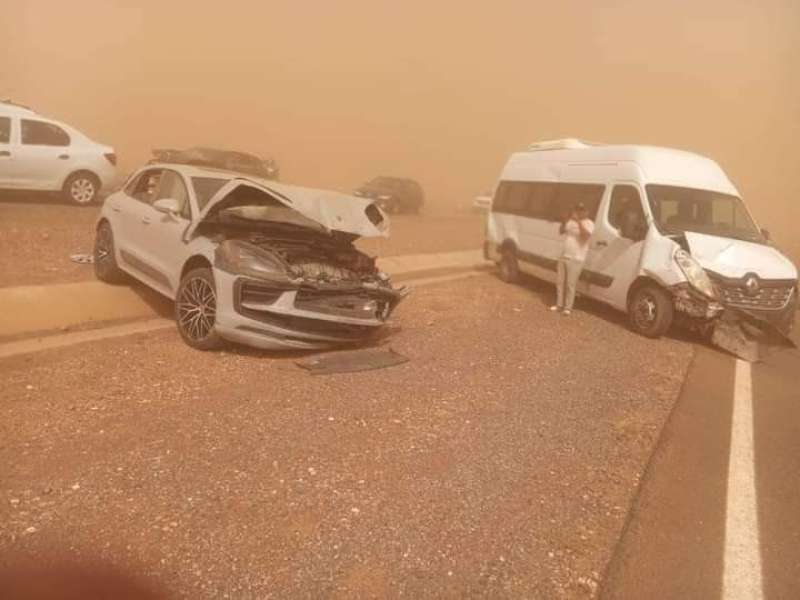 حصريًا من المغرب أسوأ عاصفة تجتاح الدار البيضاء