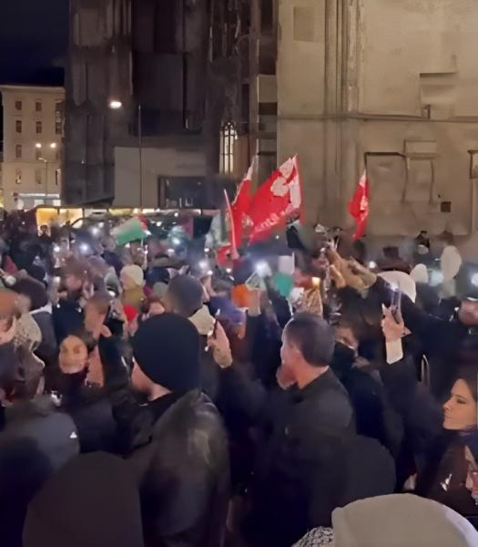 مظاهرات في فيينا تضامنًا مع الشعب الفلسطيني ضد العدوان الإسرائيلي.. فيديو