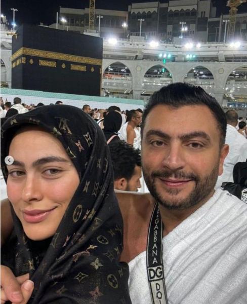 هاجر أحمد وزوجها