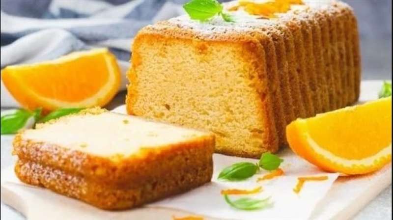 كيكة البرتقال الإسفنجية