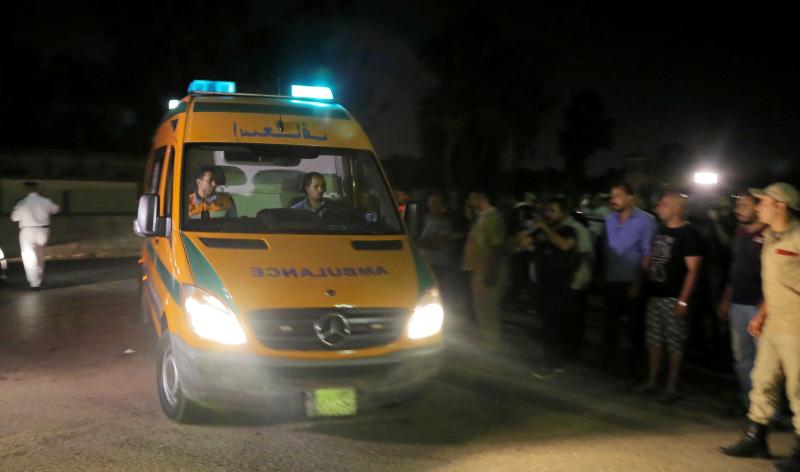 إصابة وكيل نيابة جرجا في حادث تصادم بحدائق الأهرام