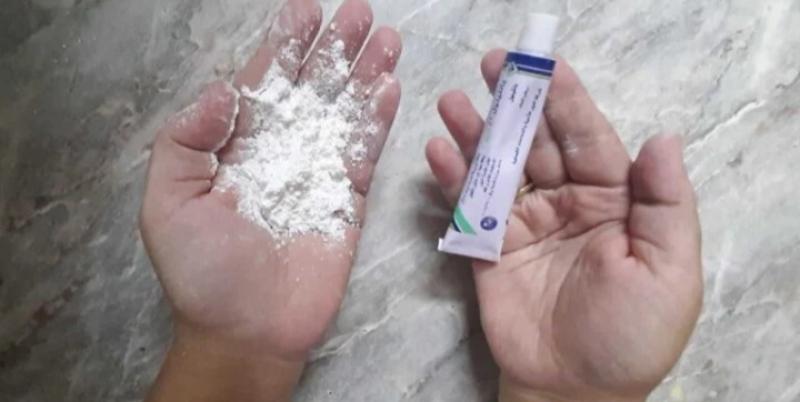 وصفة كريم البانثينول والنشا