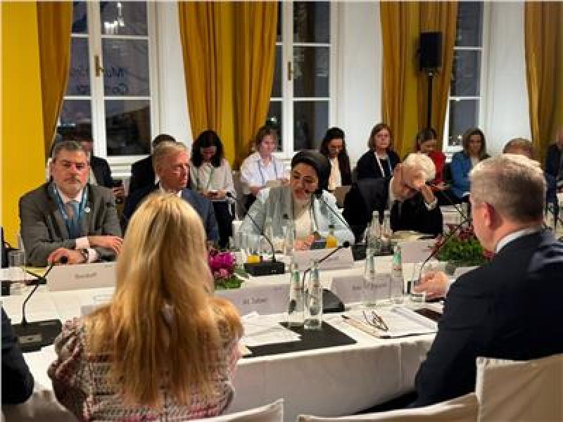 أميرة صابر نائبة التنسيقية تشارك فى مائدتين مستديرتين بمؤتمر ميونخ للأمن