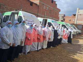 المنيا.. الكشف الطبي على 2731 سيدة خلال قافلتين طبيتين مجانيتين