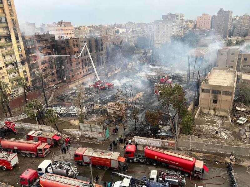 خاص.. ”انا حوا” ينشر الصور الأولى لاستوديو الأهرام «لوكيشن المعلم» بعد الحريق
