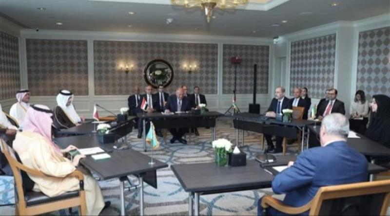 اجتماع وزراء خارجية مصر والسعودية وقطر والأردن