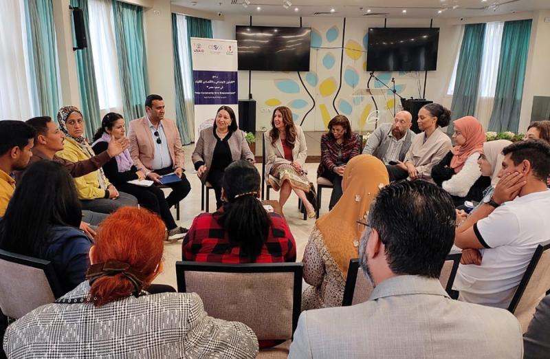 الهيئة الإنجيلية تستقبل السفيرة الأمريكية لعرض إنجازات مشروع تمكين الفتيات في قرى محافظة المنيا