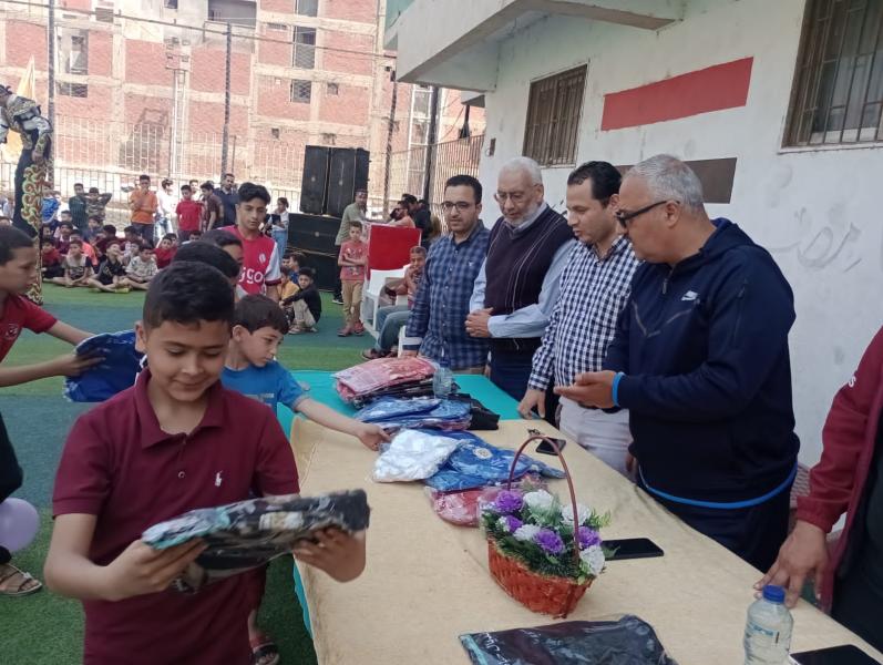 وكيل رياضة القليوبية يشارك في احتفالات وزارة الشباب بـ «يوم اليتيم»