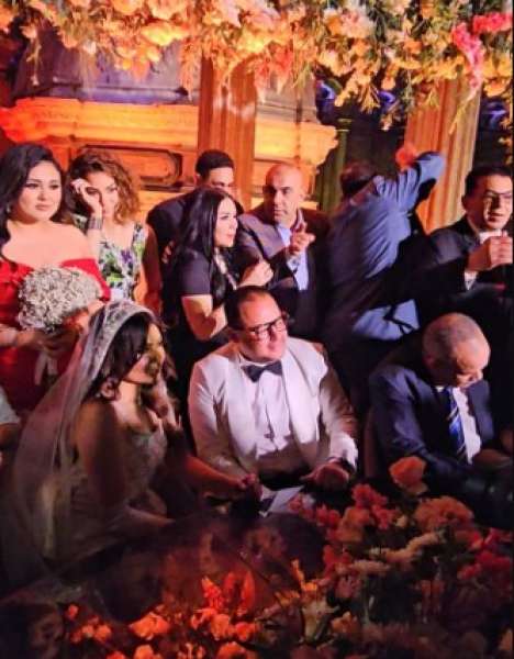 المخرج إسماعيل فاروق يحتفل بعقد قرانه بحضور نجوم الفن
