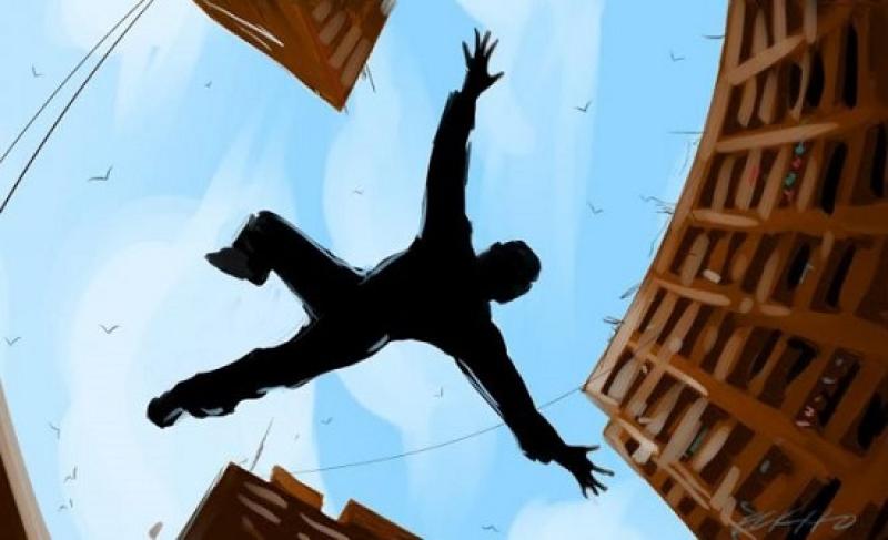 السقوط من مكان مرتفع