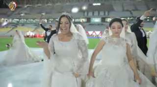 بالفيديو.. تفاصيل المنطقة الشمالية العسكرية تنظم حفل زفاف لـ500 شاب وفتاة
