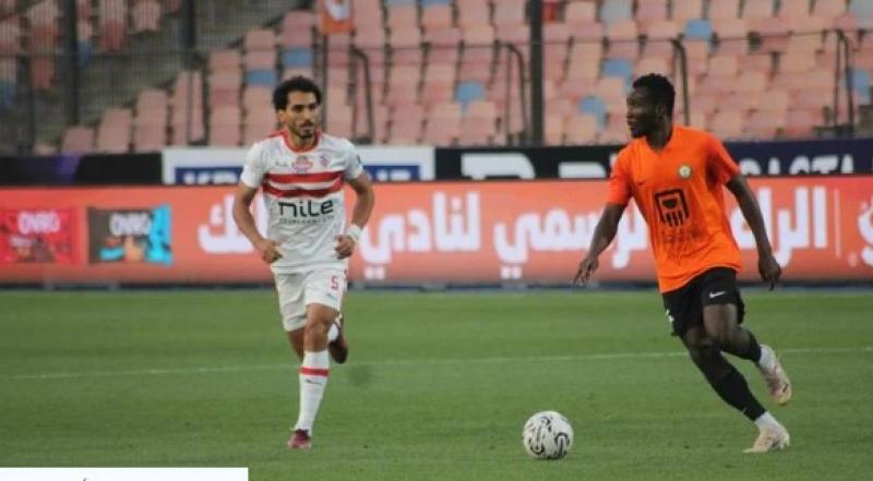 الزمالك يتقدم على البنك الأهلي 0/1 في الشوط الأول بالدوري الممتاز