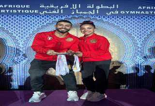 بطريقة مثيرة.. بعثة الجمباز تحتفل بالعربي وجني في المغرب بعد التأهل للأولمبياد