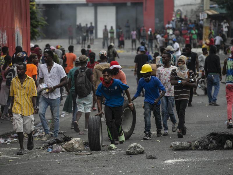 العنف فى هايتي 