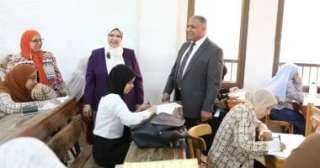 تفاصيل تفقد نائب رئيس جامعة الأزهر للجان امتحانات كليات فرع البنات بمدينة نصر