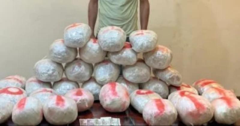 سقوط عاطل بحوزته 100 كيلو هيدرو في قرية الأبطال بالإسماعيلية