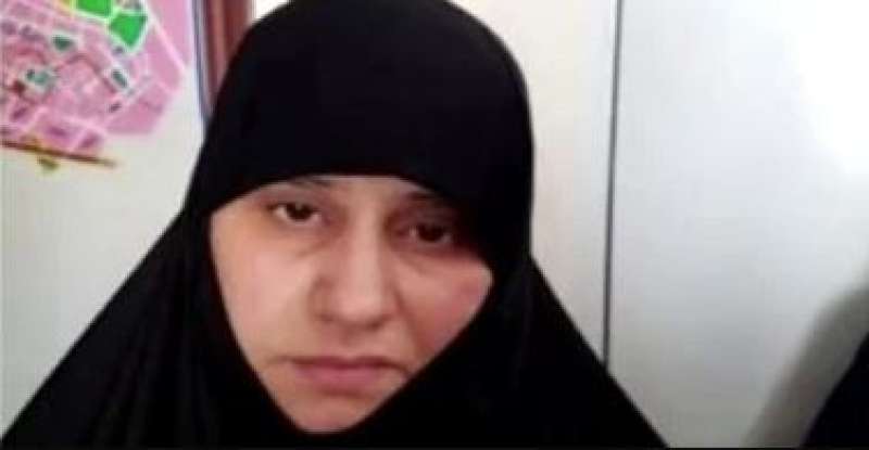 زوجة زعيم تنظيم داعش